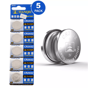 CMOS CR2032 3V Button Cell Battery (5 Pack)