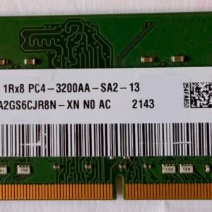 SK hynix 16GB PC4-3200AA-SA2-13 is a DDR4 SO-DIMM laptop memory module - Refurbished