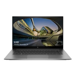 HP ZBook Studio G7 Mobile Workstation– 10th Generation Intel Core i7-10850H- 32GB DDR4 RAM-512GB SSD – NVIDIA Quadro T1000 Max‑Q (4GB GDDR6) Windows 11 Pro & Laptop Shoulder Bag (Certified Refurbished)