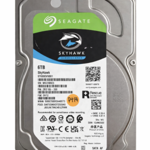 Seagate SkyHawk 6TB 3.5 ” SATA HDD Hard Drive (For DVR /NVR /File Storage/ Gaming) – Refurbished
